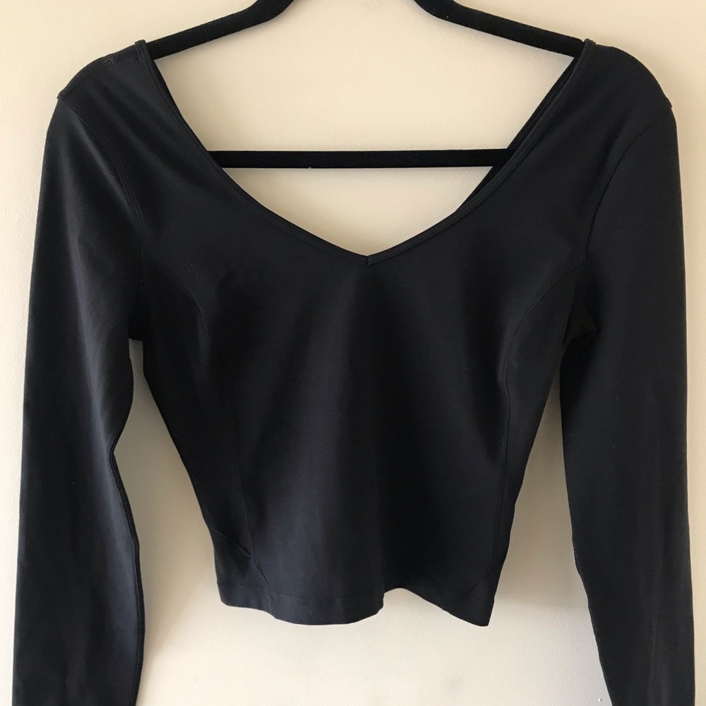 Lululemon Align Long Sleeve Top, Black - Picture 9 of 13